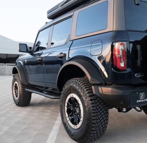 Bronco 4 Door Rock Slider made by ZRoadz will help protect your Bronco ...